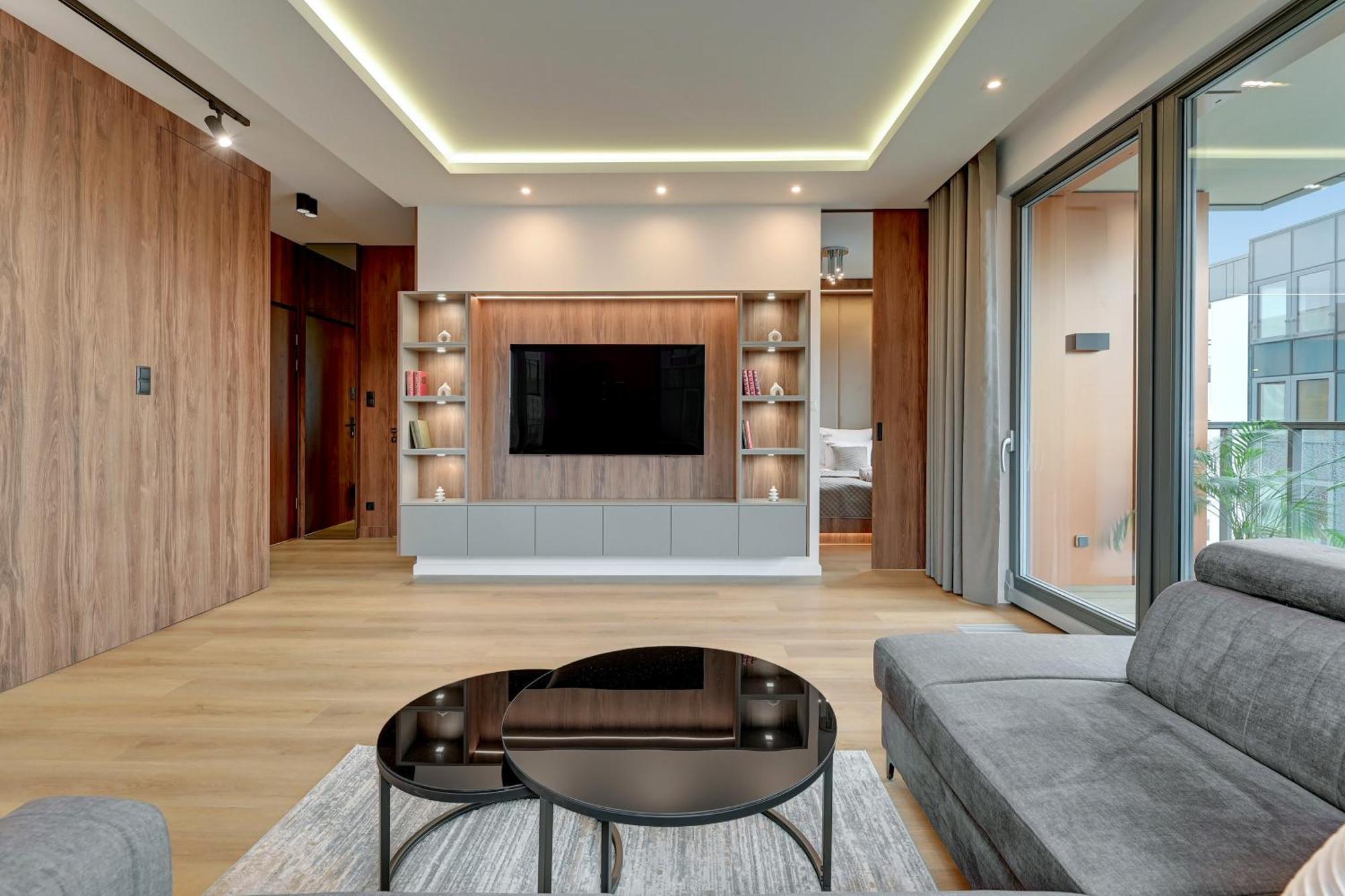 גדנסק Brabank Riverside - Sauna, Business & Gym By Downtown Apartments חדר תמונה