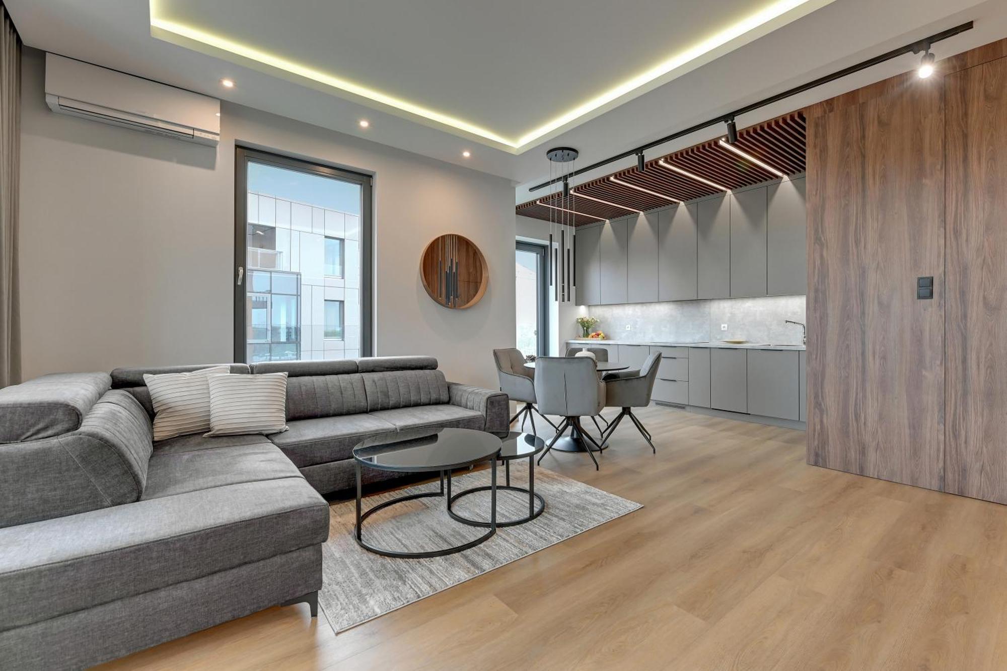 גדנסק Brabank Riverside - Sauna, Business & Gym By Downtown Apartments חדר תמונה