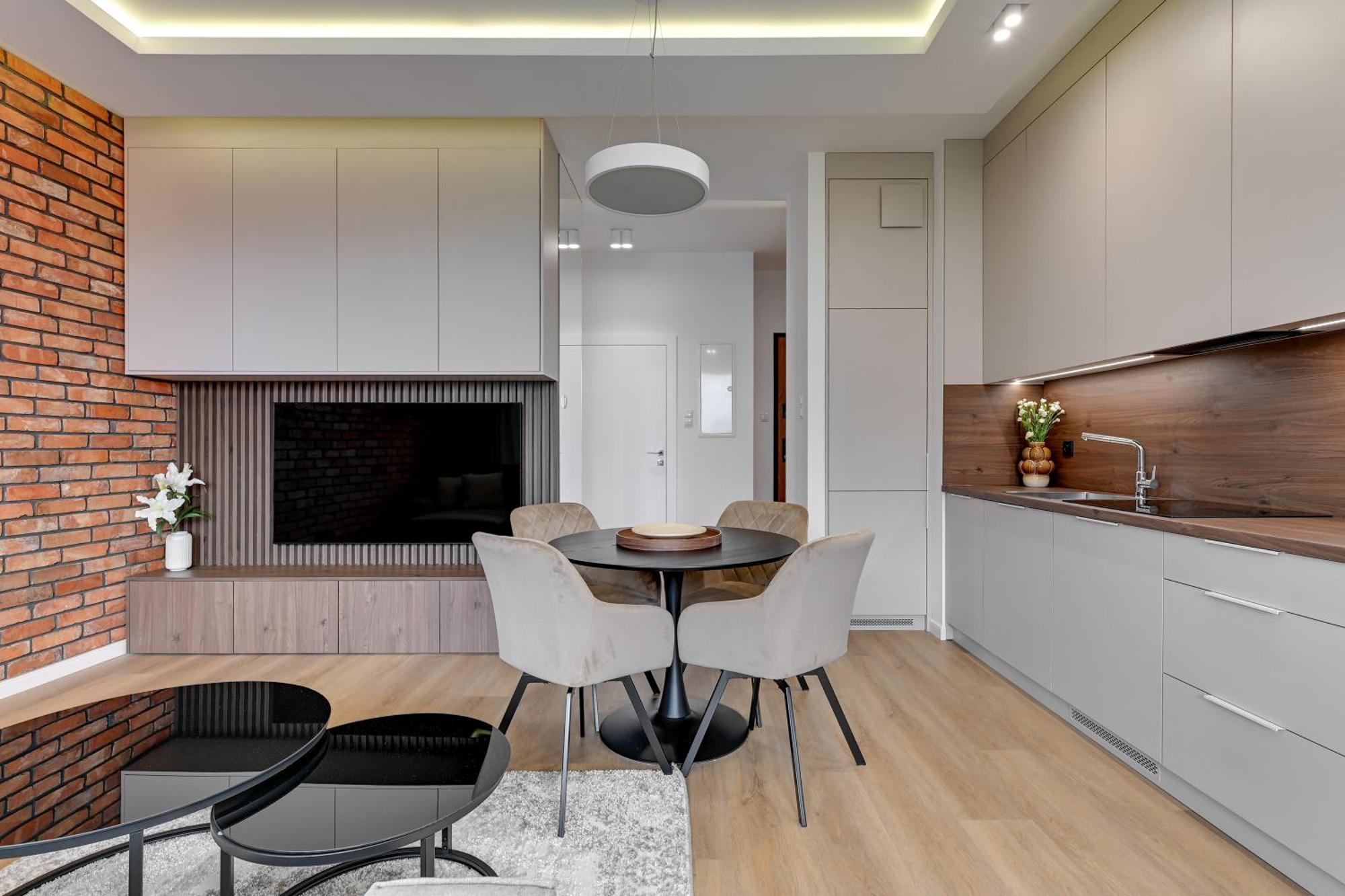 גדנסק Brabank Riverside - Sauna, Business & Gym By Downtown Apartments חדר תמונה